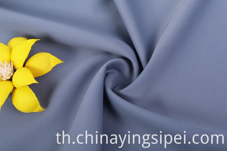  2020 New products stocklot dyed polyester clothing twill fabric manufacturer
